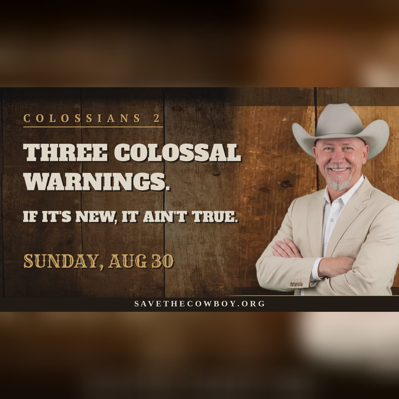 Three Colossal Warnings | Save the Cowboy episode artwork